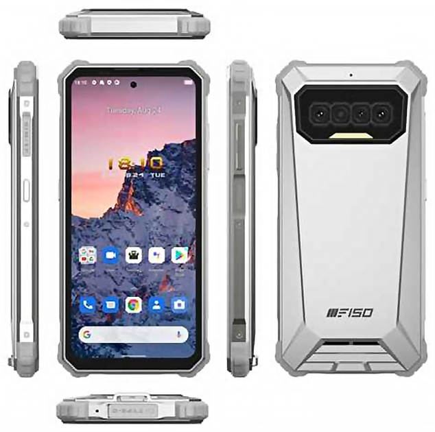 Oukitel F150 R2022 8/128GB Silver ( Global ORIGINAL ) - зображення 5