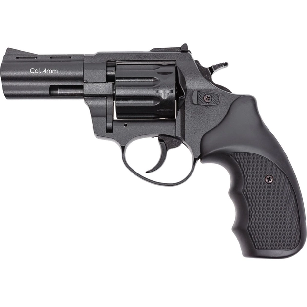 Револьвер под патрон Флобера Stalker 3" черная рукоятка (ZST3B) 160 м/с - изображение 2