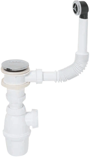 Сифон для раковины WIRQUIN 1 1/4\"x32 мм с донным клапаном Click-Clack и ...