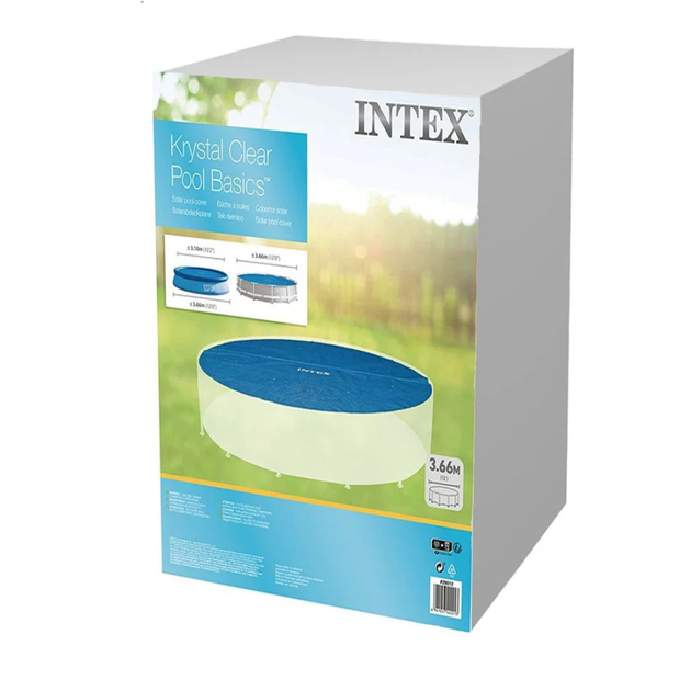 Теплозберігаюче покриття (солярна плівка) для басейну Intex 28012 діаметр 348 см - зображення 10