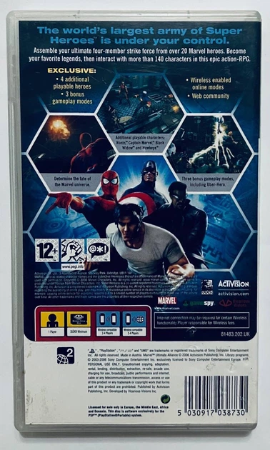 Marvel: Ultimate Alliance, Б/В, англійська версія - UMD-диск для PSP - зображення 2