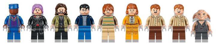 Zestaw klocków LEGO Harry Potter Ulica Grimmauld Place 12 1083 elementy (76408) - obraz 5