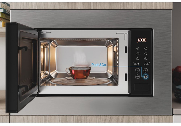 Wbudowana kuchenka mikrofalowa Indesit MWI 120 GX - obraz 5