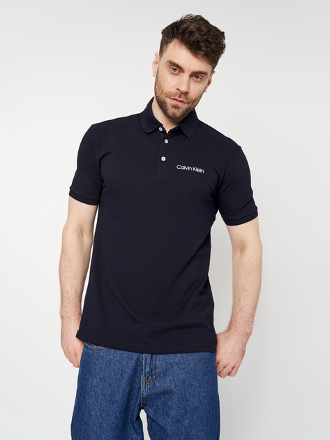 Поло Calvin Klein Jeans 11059.3 S (44) Темно-синє – в інтернет-магазині ...