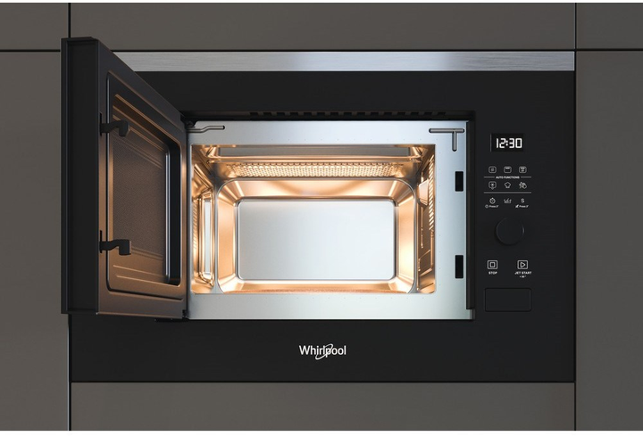 Kuchenka mikrofalowa do zabudowy Whirlpool WMF201G - obraz 4