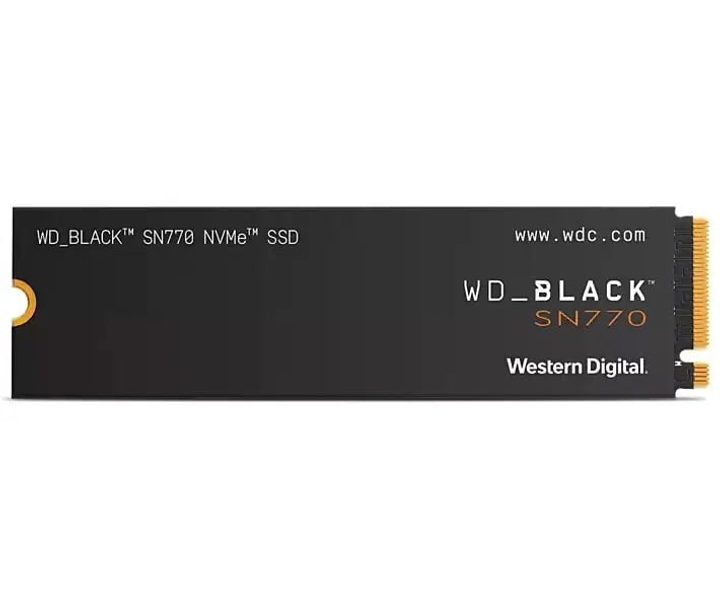 SSD накопитель Western Digital Black SN770 NVMe SSD 1TB M.2 PCIe 4.0 x4 (WDS100T3X0E), NEW 2023, ( Up to 5,150/4900 MB/s ) - изображение 3