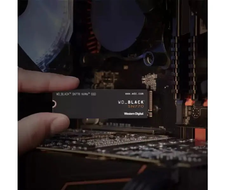 SSD накопитель Western Digital Black SN770 NVMe SSD 1TB M.2 PCIe 4.0 x4 (WDS100T3X0E), NEW 2023, ( Up to 5,150/4900 MB/s ) - изображение 5