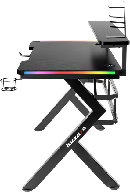 Biurko gamingowe Huzaro Hero 5.0 RGB - obraz 4