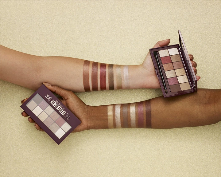 Paleta cieni do powiek Maybelline New York The Burgundy bar Burgundy 9.6 g (3600531429911) - obraz 5