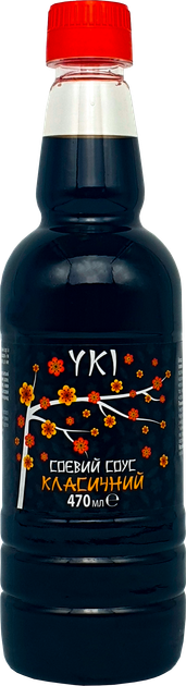 Соус YKI соевый 470 мл (4820210551651) - Фото 1 Соус YKI соевый 470 мл (4820210551651) - изображение 1
