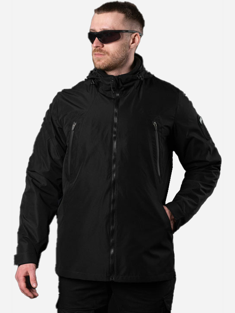 Тактична куртка BEZET Траєкторія 7239 L Чорна (2000093213477) - зображення 1