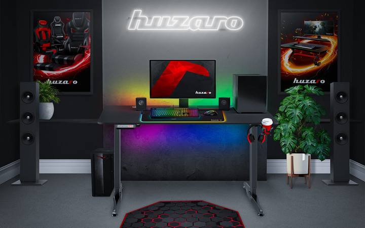 Ігровий стіл Huzaro Hero 8.5 Black - зображення 8