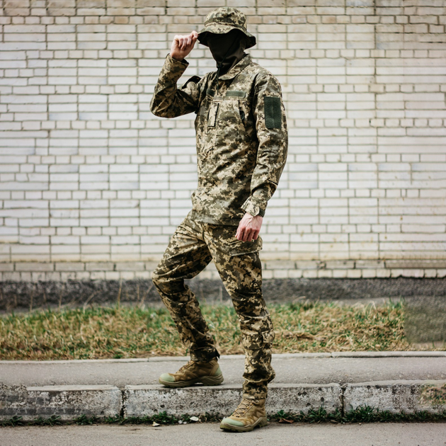 Військова форма ЗСУ Літня піксель ММ14, тактична форма піксель Ріп Стоп, розмір 50 армійський чоловічий одяг для військових - зображення 1