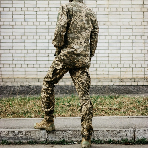 Військова форма ЗСУ Літня піксель ММ14, тактична форма піксель Ріп Стоп, розмір 46 армійський чоловічий одяг для військових - зображення 2
