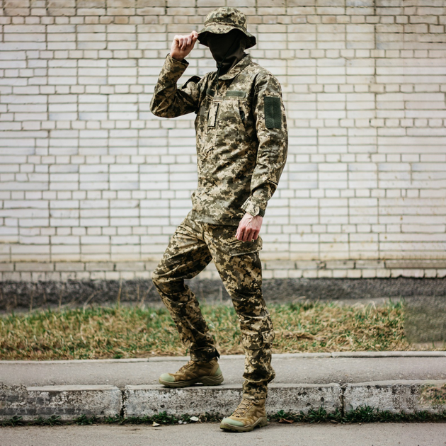 Военная форма ВСУ Летняя пиксель ММ14, тактическая форма пиксель Рип Стоп, размер 56 мужская армейская одежда для военных - изображение 1
