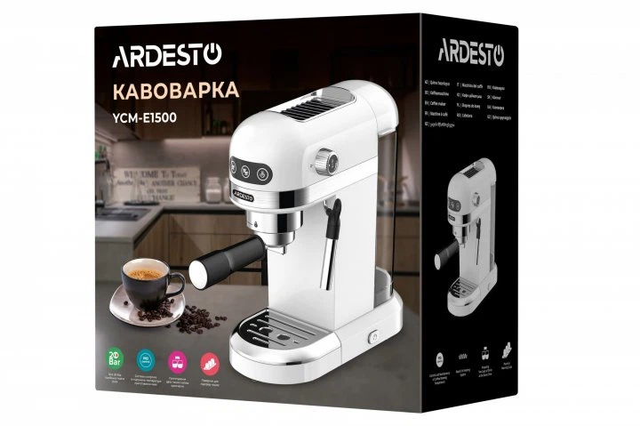 Кофеварка эспрессо Ardesto YCM-E1500 - изображение 9