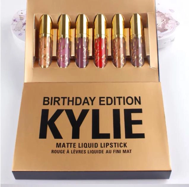 Набор матовых помад Кайли Kylie Birthday Edition (1228) - изображение 2