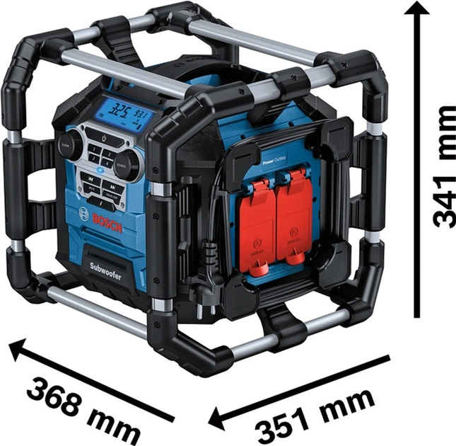 Odbiornik radiowy Bosch GPB 18V-5 C Professional (06014A4000) - obraz 2