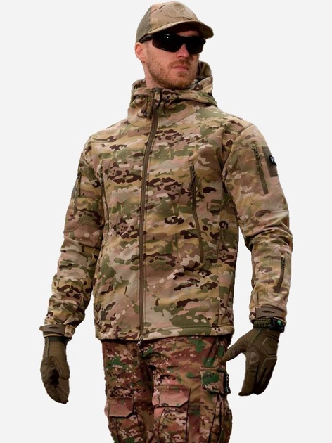 Тактична куртка утеплена BEZET Softshell 6976 M Камуфляжна (2000134562656) - зображення 1