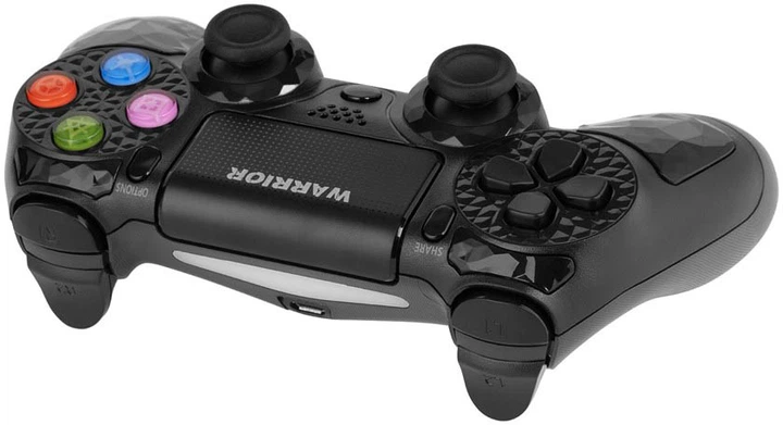 Бездротовий геймпад Kruger&Matz Warrior Gamepad PS4/PC Black (KM0771) - зображення 3