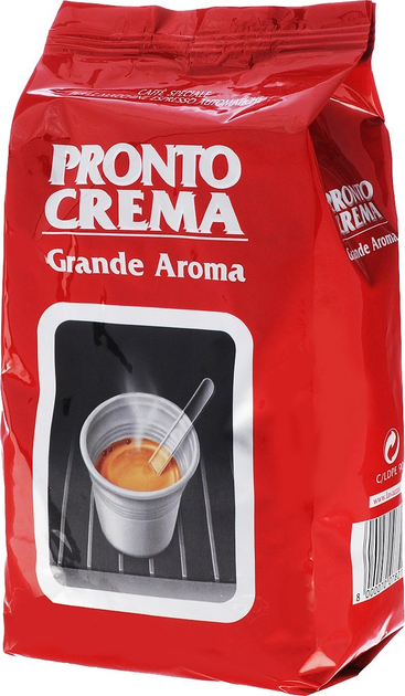 Купить Кофе в зернах Lavazza Pronto Crema 1кг – ROZETKA. Выгодная цена ...