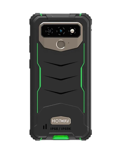Захищений смартфон HOTWAV T5 Max 4/64gb Green – фото, відгуки ...