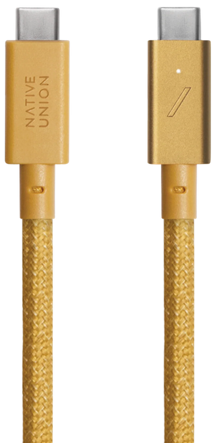 Кабель Native Union Belt Cable USB-C to USB-C Kraft (1.2 m) (BELT-C-KFT-2-NP) - Фото 1 Кабель Native Union Belt Cable USB-C to USB-C Kraft (1.2 m) (BELT-C-KFT-2-NP) - изображение 1