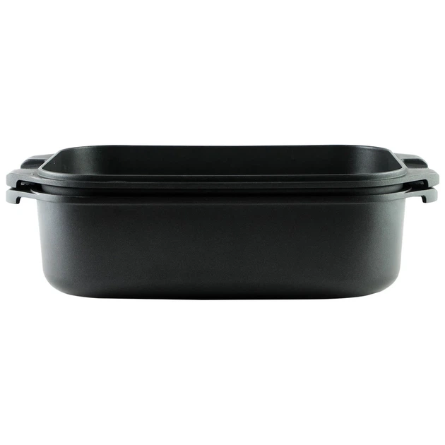 Гусятниця 2в1 Pepper Black Ice 32*21*11см (PR-6007) - Фото 2 Гусятниця 2в1 Pepper Black Ice 32*21*11см (PR-6007) - зображення 2