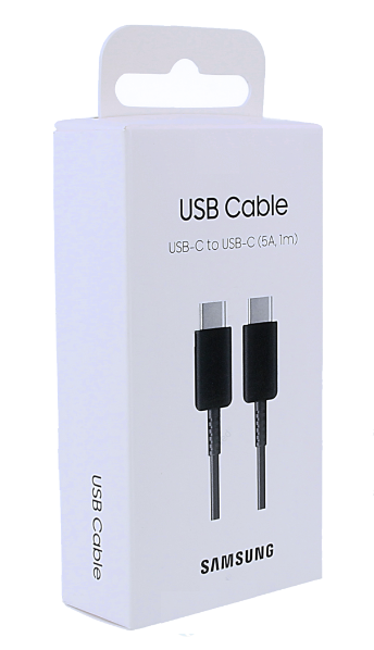 Кабель 45W / 5A 1m Type-C на Type-C (EP-DN975) для Samsung (OEM) (black) - изображение 6