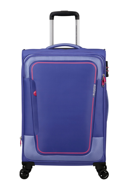 Чемодан 68 См American Tourister PULSONIC SOFT LILAC 68x44x27(30) MD6 ...
