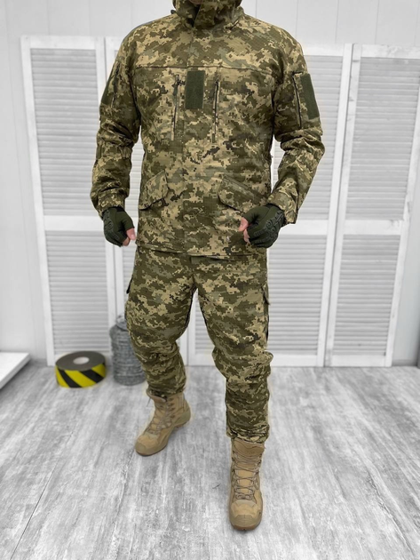 Тактичний військовий костюм Ranger ( Куртка + Штани ), Камуфляж: Піксель ЗСУ, Розмір: M - зображення 1