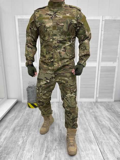 Тактический военный костюм Ranger ( Китель + Штаны ), Камуфляж: Мультикам, Размер: XXL - изображение 1