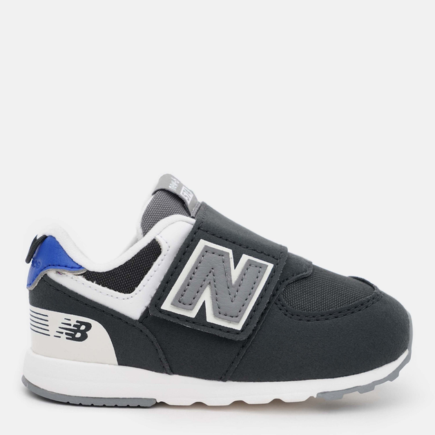 Детские кроссовки для мальчика New Balance new-b 574 NW574MB1 24 Черные ...