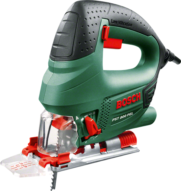 Лобзик электрический Bosch PST 800 PEL, 530 Вт, Маятниковое движение, Cut control, + отсек для полотен + полотно 144D + кейс (06033A0120) - изображение 7