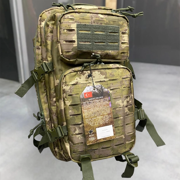 Військовий рюкзак 50 л WOLFTRAP, Камуфляж, тактичний рюкзак для військових, армійський рюкзак для солдатів - зображення 1