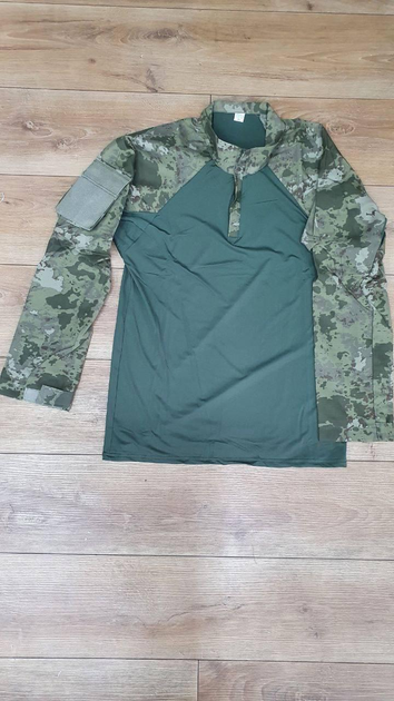 Армійська Кофта Убакс, камуфляж темна Олива, розмір XL, тактична сорочка Убакс - зображення 1
