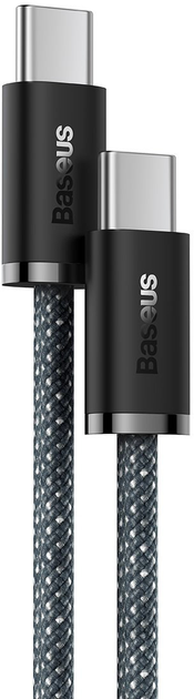 Baseus Dynamic Series Fast Charging Data Cable Type C To Type C W M Slate Gray