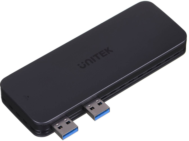 Зовнішня кишеня Unitek SolidForce для M.2 SSD NVMe (PCIe) USB 3.0 (S1224A) - зображення 1