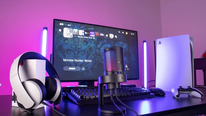 Мікрофон конденсаторний Fifine A8 RGB Black (4820216972078) - зображення 7