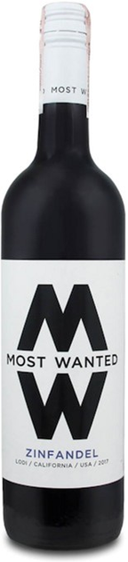 Вино Most Wanted Lodi Zindfandel красное сухое 0.75 л