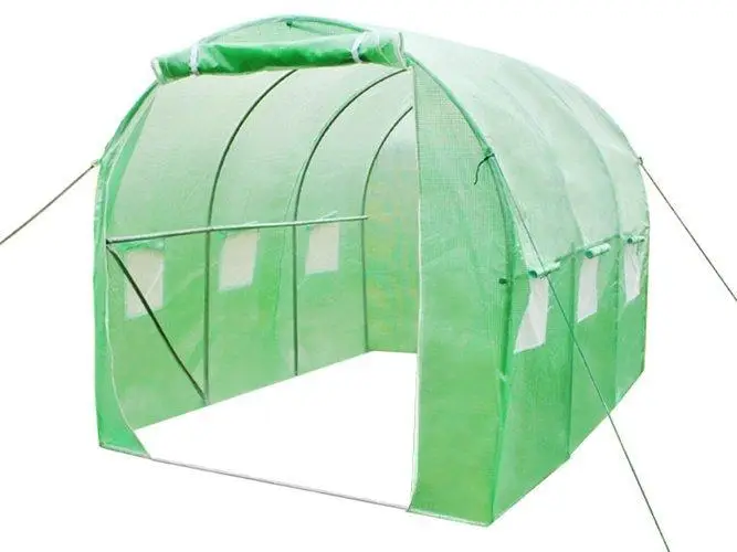 Садовий тунель – теплиця MALATEC M-1673 3х2х2 м зелений - зображення 3