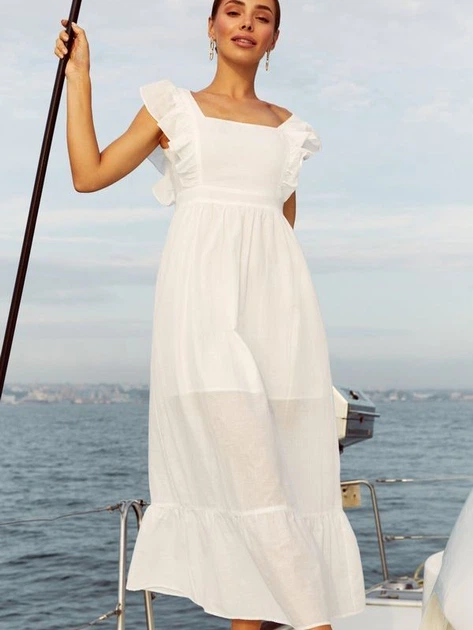 Sundress Gepur 39303 XS Biały (5000025818524) - obraz 3