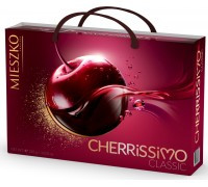 Шоколадні цукерки Mieszko Cherrissimo Classic вишня в лікері 285г ...