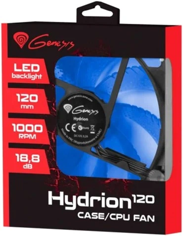 Кулер Genesis Hydrion 120 Blue (NGF-1167) - зображення 5