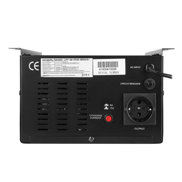 Комплект резервного питания LogicPower W800 + гелевая батарея 1080 Ватт (UPS W800+ АКБ GL 1080W) - изображение 3