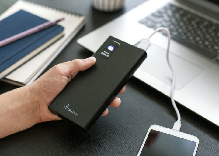 Powerbank Extralink EPB-067B 10000 mAh Black - obraz 6
