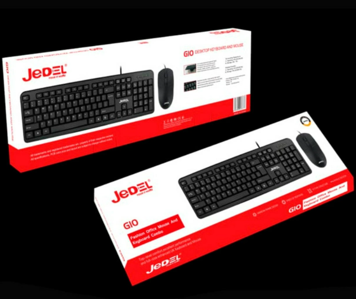 Проводная клавиатура и мышь Jedel COMBO G10 комплект - изображение 2