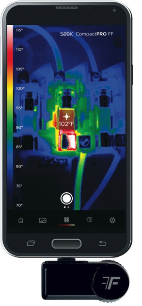 Kamera termowizyjna Seek Thermal Compact Pro FF Android USB-C CQ-AAAX (AKGSEEKAT0010) - obraz 5