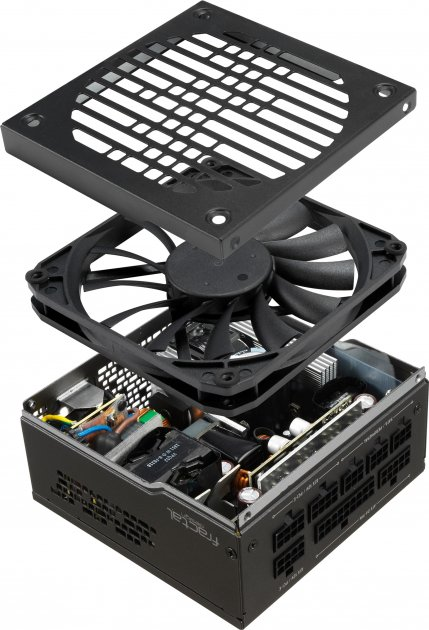 Блок живлення FRACTAL DESIGN ION SFX-L 650W Gold (FD-PSU-ION-SFX-650G-BK-EU) - изображение 4
