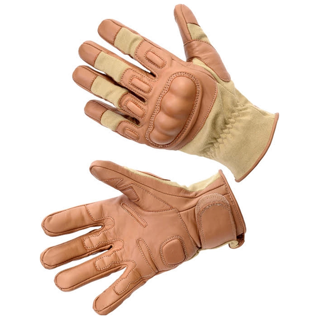 Тактические перчатки Defcon 5 Glove Nomex/Kevlar Folgore 2010 Coyote Tan XL (D5-GLBPF2010 CT/XL) - изображение 1